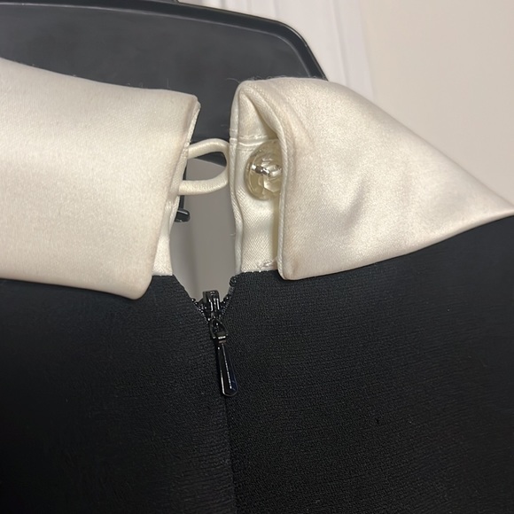 Black and white tuxedo style dress. Great fit. - Picture 5 of 7